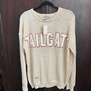 Game Day Tailgate Sweater NWT